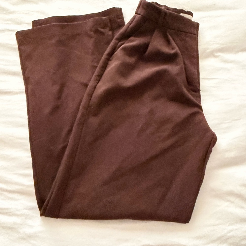 Abercrombie & Fitch Dark Brown Chinos
